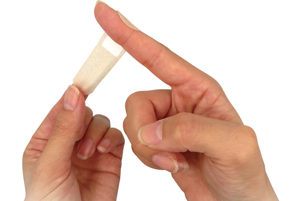 デルガード　指に巻きやすい絆創膏