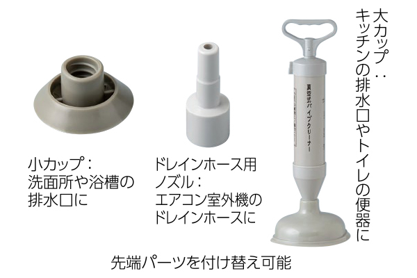 ポンプ式パイプクリーナー