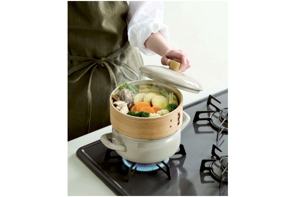 せいろ付きホーロー鍋