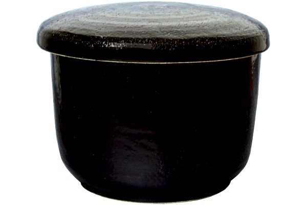 [萬古焼]民芸粗削り1.5合おひつ