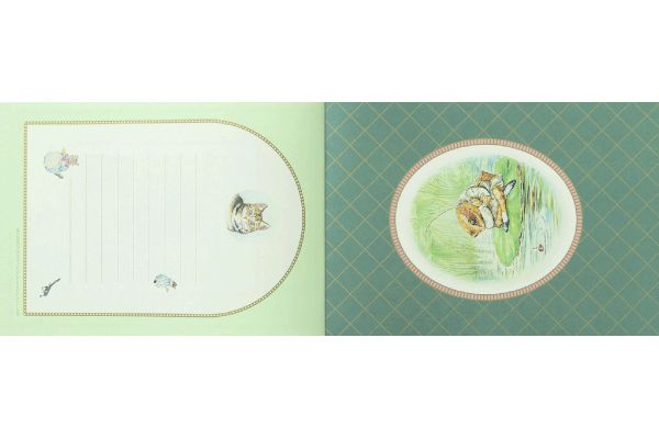 ピーターラビットの世界100枚レターブック