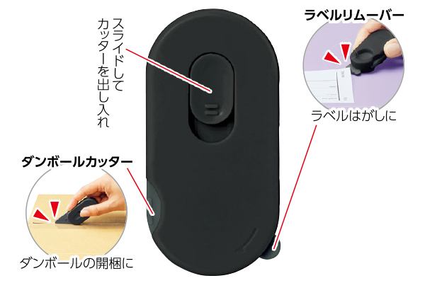 多機能ダンボールカッター　アケトル