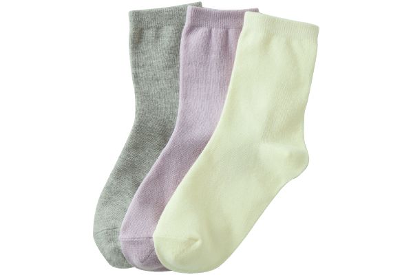 綿混やわらかソックス