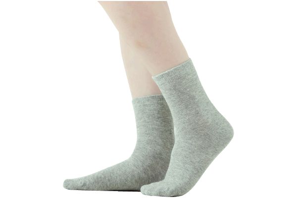 綿混やわらかソックス