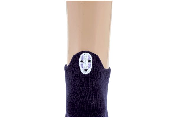 スタジオジブリフラップ刺繍ソックス