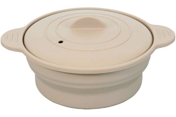 レンジで簡単！シリコーンスチーマー丸型