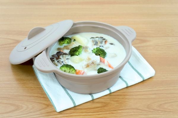 レンジで簡単！シリコーンスチーマー丸型