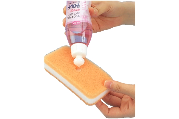 コンパクト洗剤用ナイロンスポンジ