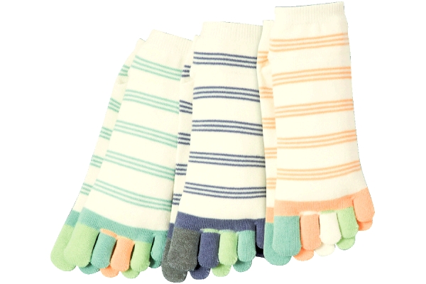 [快適ドライ]5本指スニーカーソックス