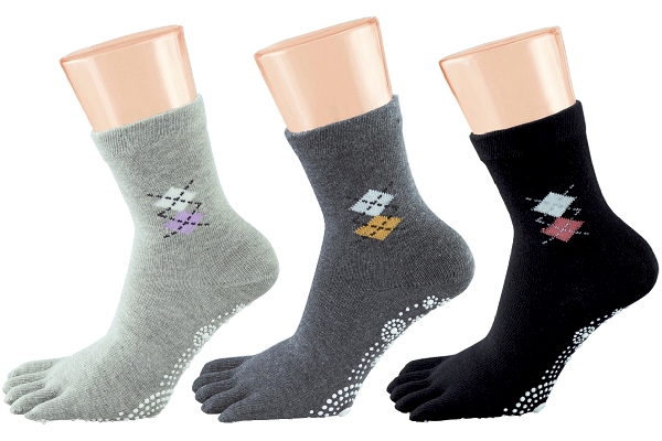 履くだけ！足つぼ５本指ソックス