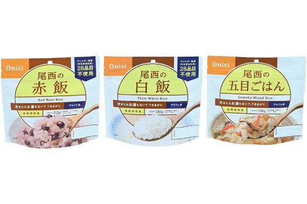 アルファ米3種セット