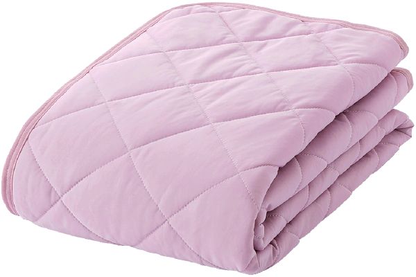 ３シーズン使えるやわらかパイル冷感敷きパッドシングル100× 200ｃｍピンク