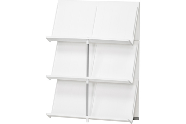 【ネット限定】サッと取り出しシューズラック3段　　　