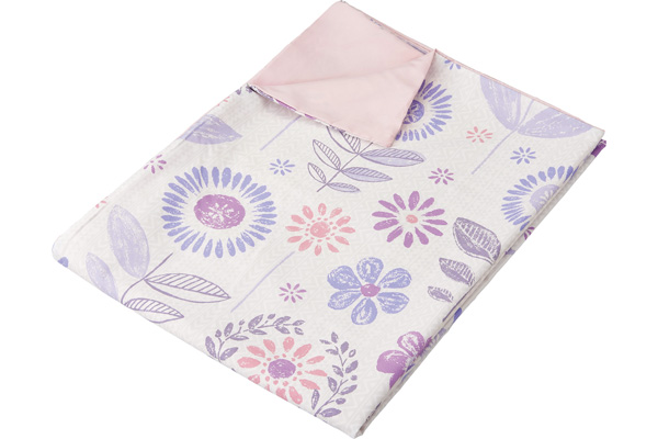 乾きやすい掛ふとんカバー シングルリーフ　ピンク