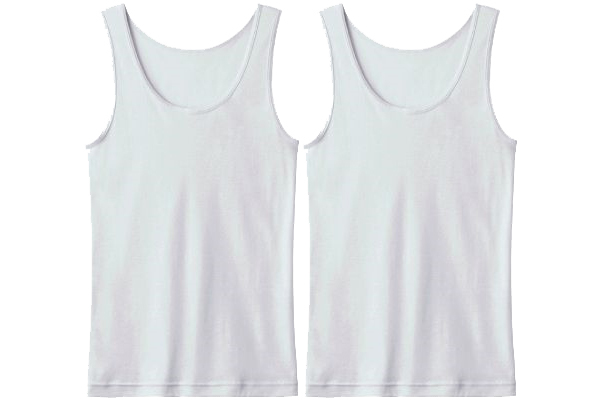 グンゼ　肌を想う綿１００％　タンクトップ （2枚組）Ｍライラック