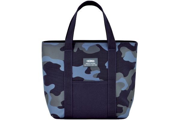 【ネット限定】［サーモス］保冷ランチバッグ　RFF-007　ネイビーカモフラージュ　