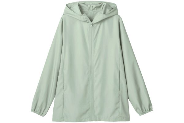 さら軽ＵＶ撥水パーカー Ｍグレージュ