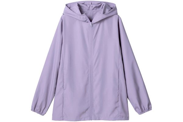 さら軽ＵＶ撥水パーカー Ｍローズグレー