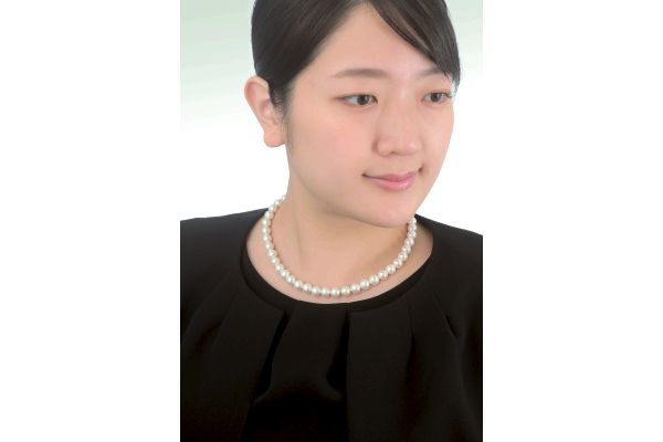 国産貝パール大粒ネックレス
