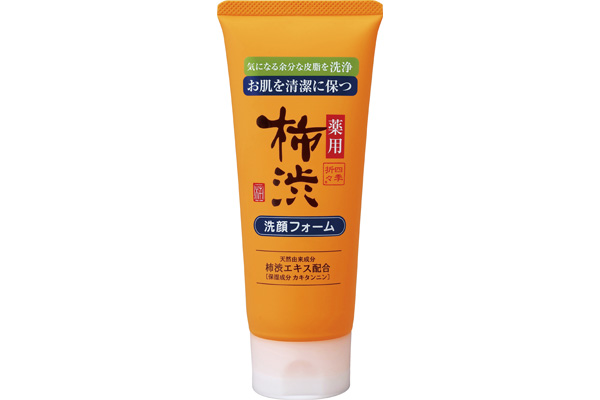 【ネット限定】［四季折々］薬用柿渋洗顔フォーム　（130ｇ）　　