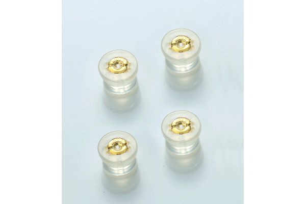 ＳＶピアスダブルキャッチ４個組 ゴールド