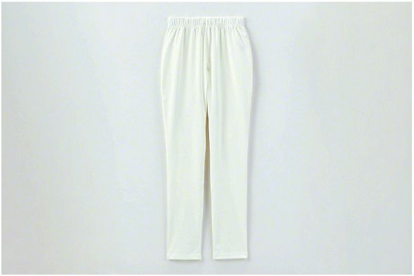 【ネット限定】デイリーコットンデニムレギンスパンツ　　ＬＬ　ホワイト