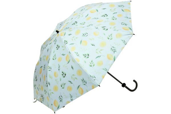 ＵＶ遮熱遮光折傘　晴雨兼用 レモン