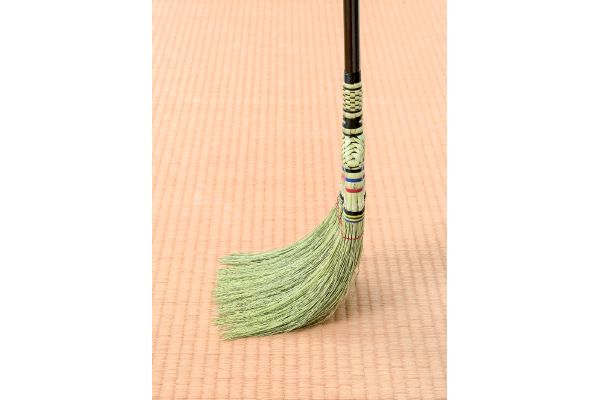 手編み座敷ほうきコンパクト