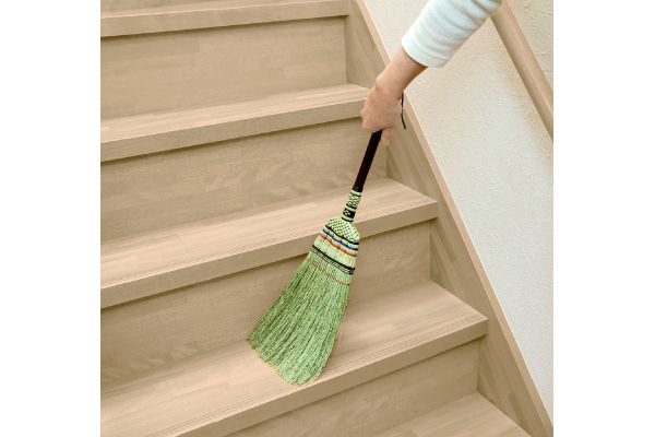 手編み座敷ほうきコンパクト