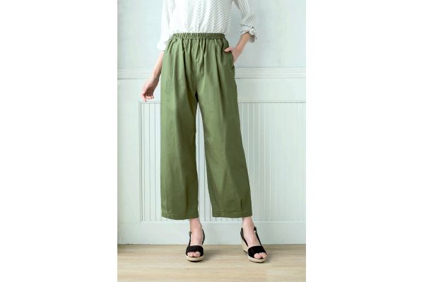 デイリーコットンゆったり甘やかしパンツ