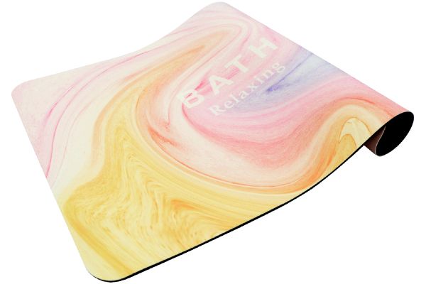 珪藻土入り　ソフトバスマット マーブル