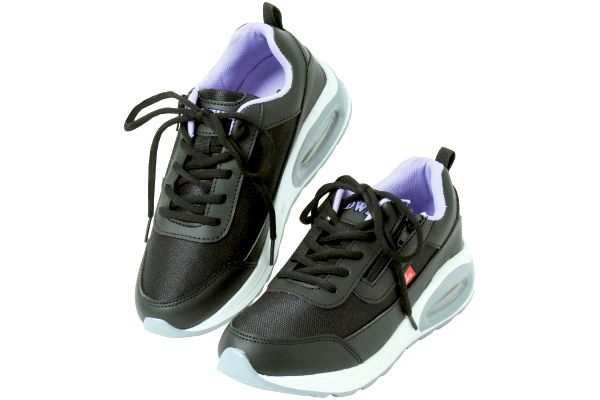 ＥＤＷＩＮ　エアヒールスニーカー ２２.５ｃｍブラック
