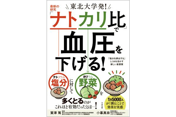 ［東北大学発！］最新の研究「ナトカリ比」で血圧を下げる！