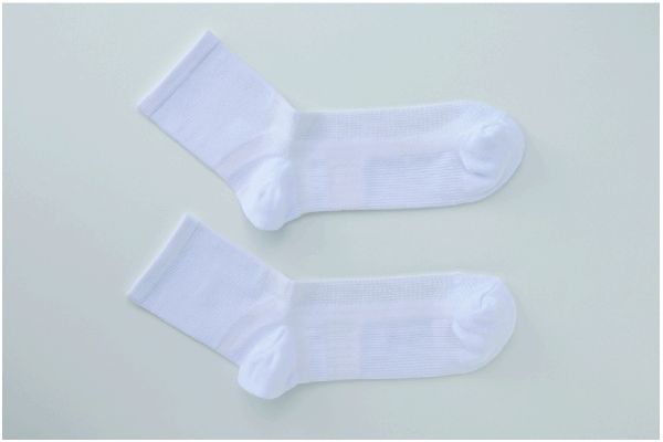 【ネット限定】テーピングＷスクールＳ３足組Ｓ丈２５〜７　　　