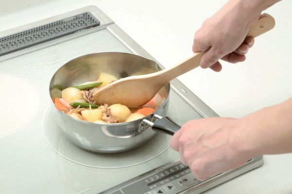 目盛り付き　ステンレスゆきひら鍋