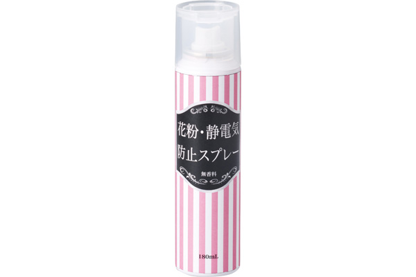 【ネット限定】花粉・静電気防止スプレー無香料１８０ｍｌ　　　