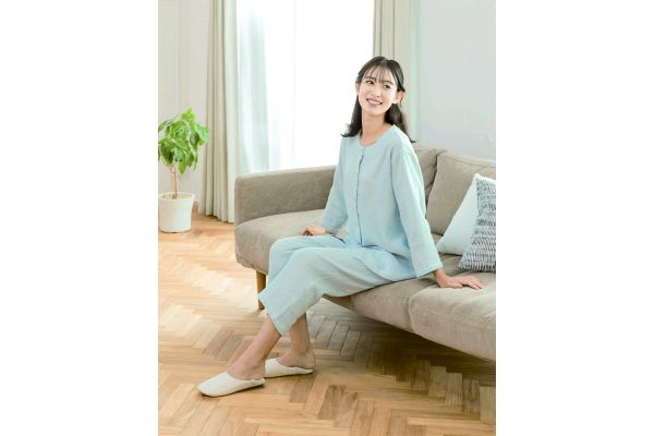 小柄さん向けのダブルガーゼパジャマ