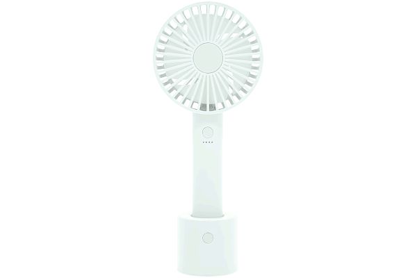 【ネット限定】ＵＳＢ充電式オートスイングファン　　ホワイト　