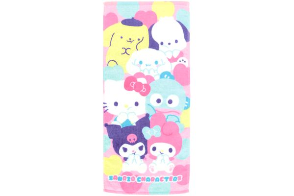 サンリオキャラクターズ　フェイスタオル