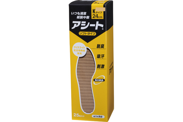 アシートソフトタイプ（２５足入）