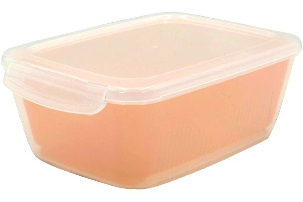 フタをしたままレンジで蒸し器　１．８Ｌ