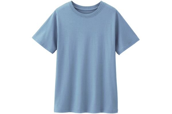 ベーシックな半袖Ｔシャツ Ｍスチールブルー