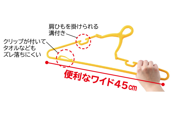 ワイドグリップハンガー