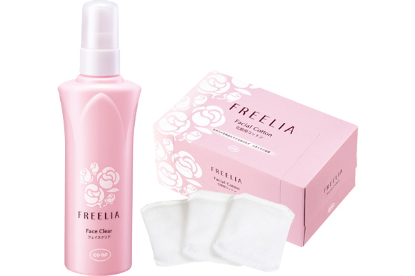 [coop][フリーリア]フェイスクリア　コットン付 180ｍｌ＋コットン