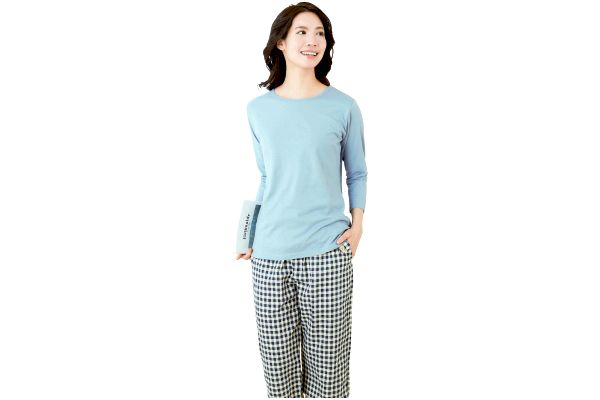ベーシックな7分袖ＴシャツＮ