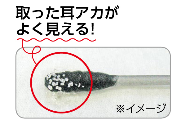 綿棒ブラック