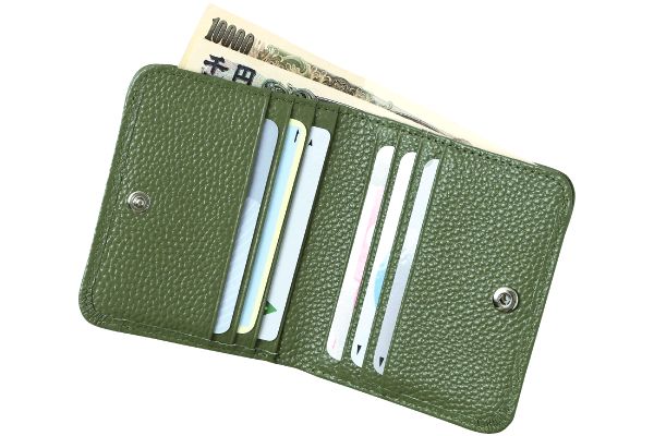 牛革コンパクト財布