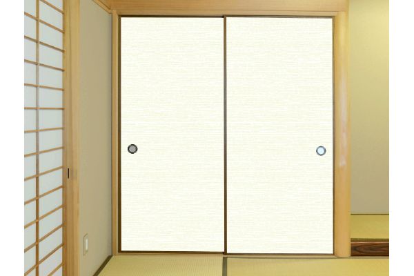 シールタイプふすま紙　利休