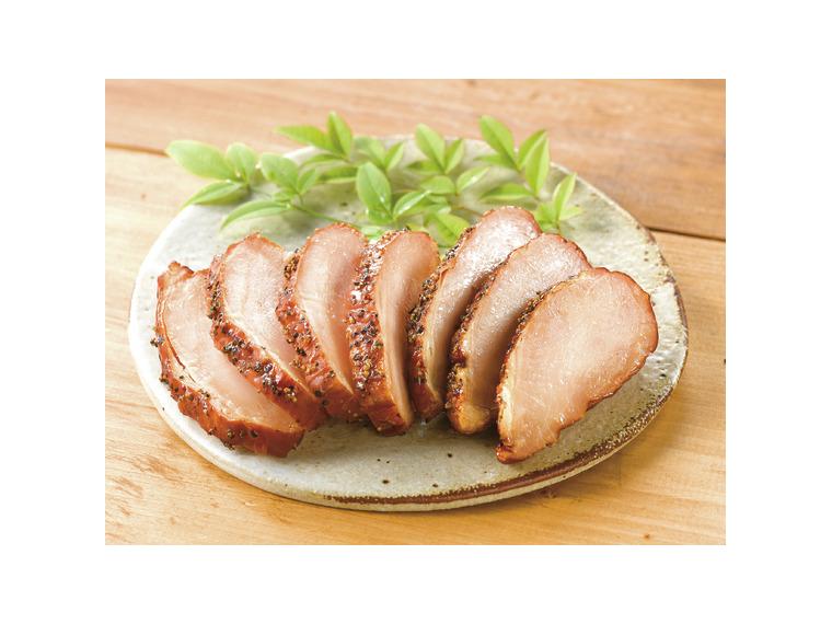 【ネット限定】香草美水鶏　スモークサラダチキンスライス　黒胡椒