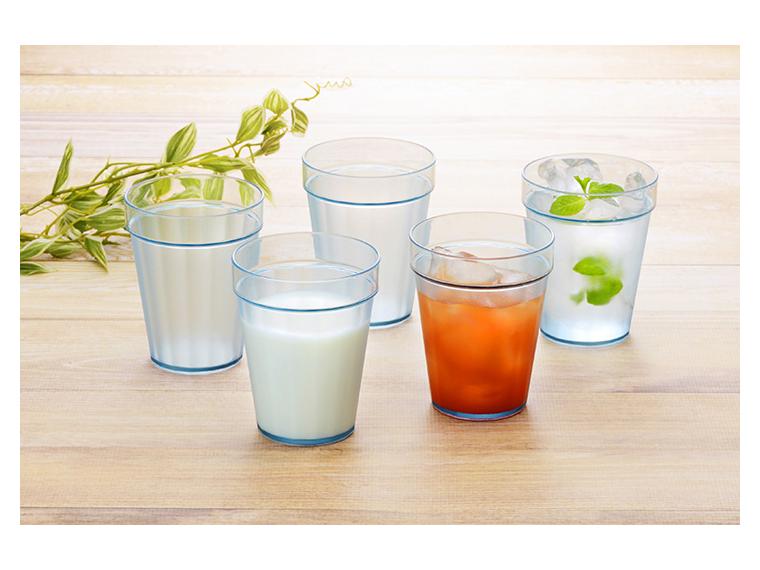 【ネット限定】強いコップ　スタックタンブラー（ブルー・5個組）